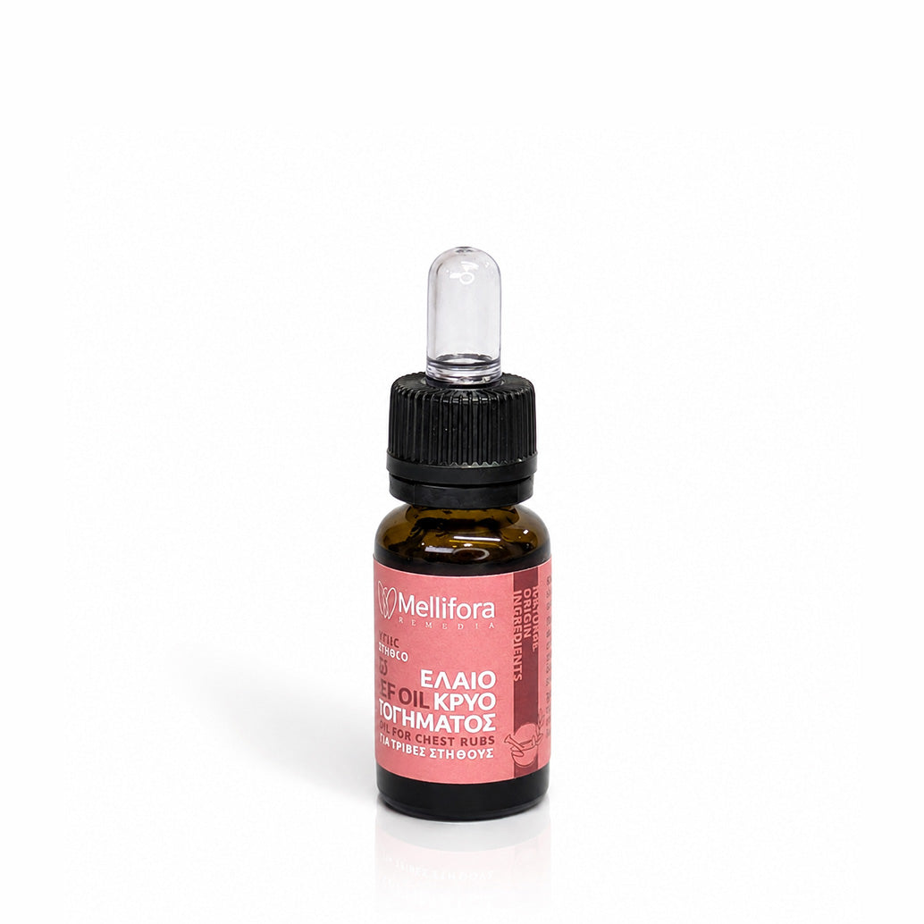 Αρωματικό έλαιο κρυολογήματος Mellifora natural 10ml