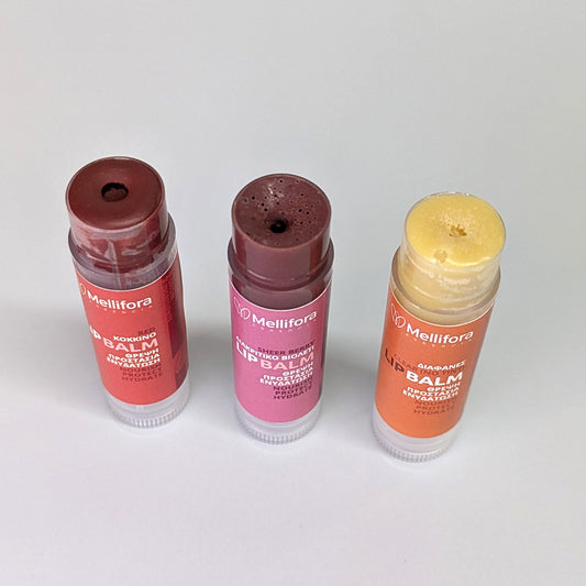 Lip Balm με χρώμα ή διαφανές