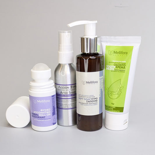 4 hygiene products set