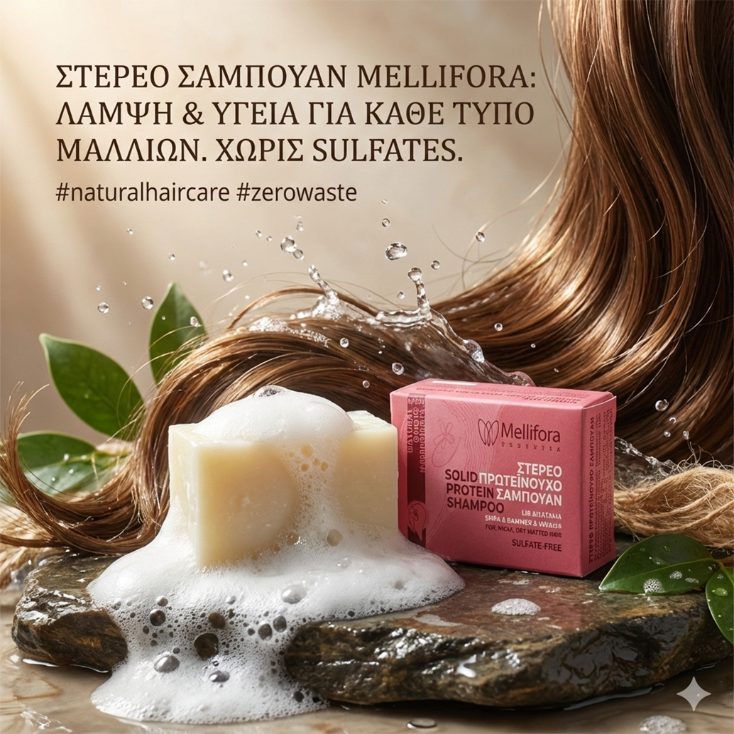 Στερεό Πρωτεϊνούχο Σαμπουάν