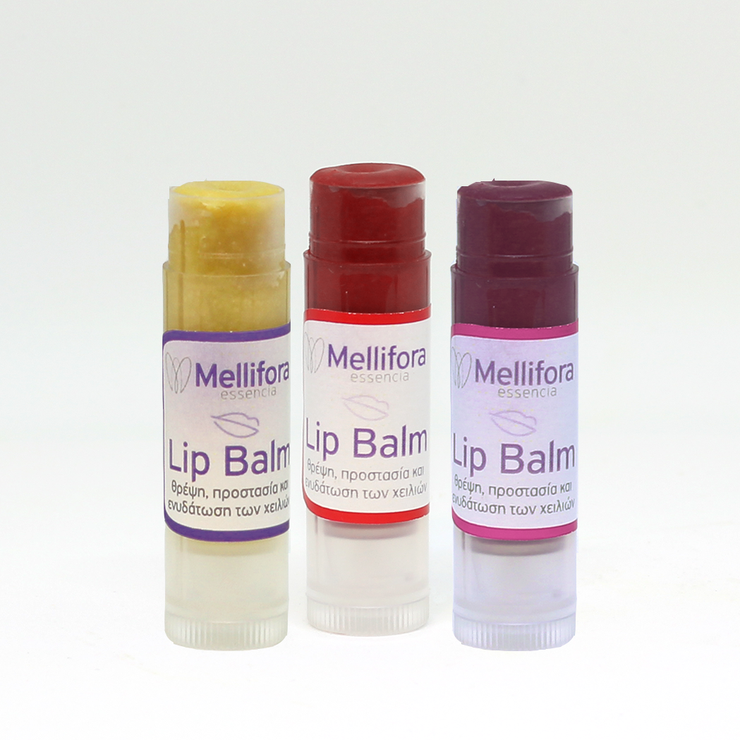 Lip Balm με χρώμα ή διαφανές